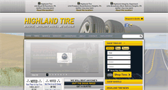 Desktop Screenshot of highlandtire.com